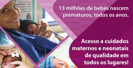 Campanha global alerta para necessidades na Neonatologia
